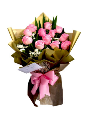 bouquet of bangkok roses 15-flower delivery philippines-arrangement