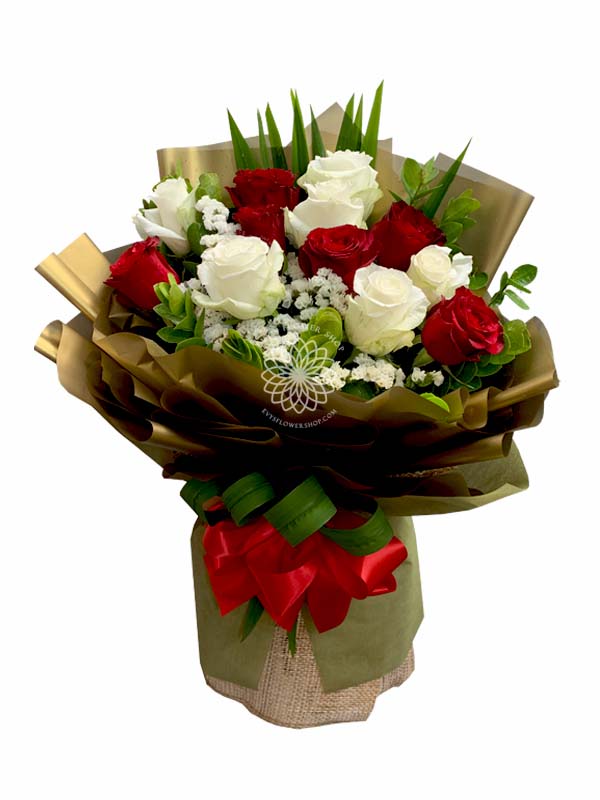 bouquet of bangkok roses 28-flower delivery philippines