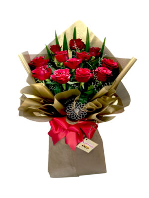 bouquet of bangkok roses 12-flower delivery philippines