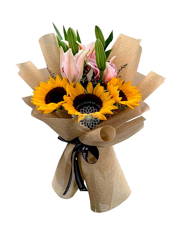 bouquet of stargazer 13-flower delivery philippines
