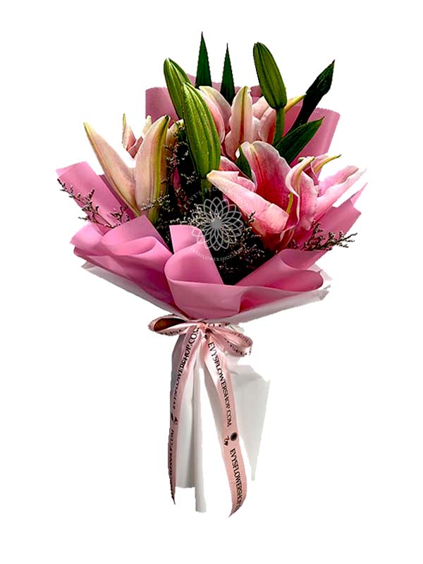 bouquet of stargazer 14-flower delivery philippines