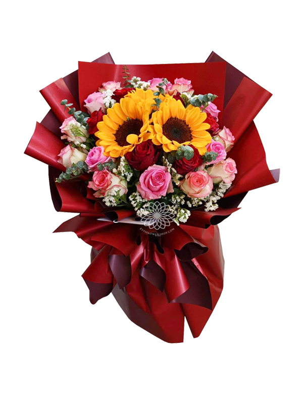 bouquet of bangkok roses 8-flower delivery philippines