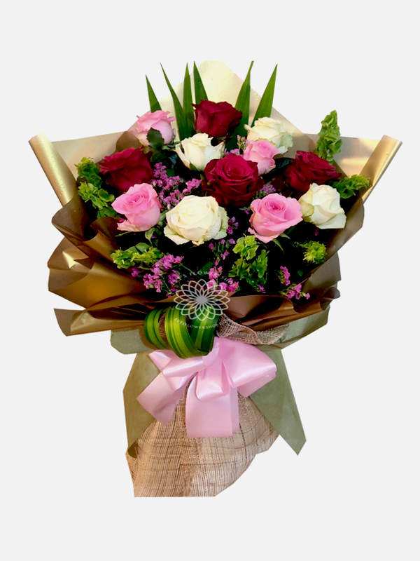bouquet of bangkok roses 29-flower delivery philippines