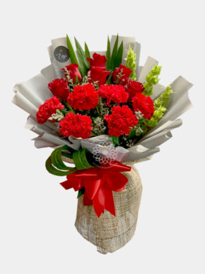 bouquet of carnation 14-flower delivery philippines-arrangement