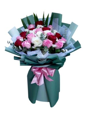 bouquet of bangkok roses 30-flower delivery philippines