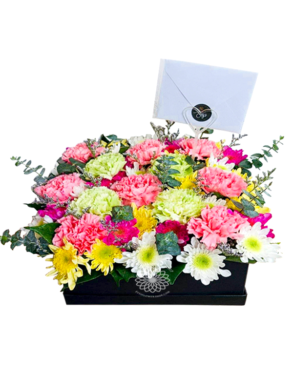 box of flowers 12-flower delivery philippines-arrangement